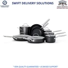 Calphalon Hard-anodized Nonstick 14-PIECE Cookware Set, 2207717 New. Price: $158.86.