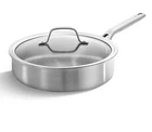 Calphalon Premier Stainless Steel 3 Qt Saute Pan Covered With Lid New. Price: $79.48.