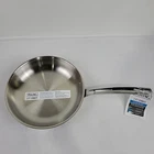 Viking Skillet 10" Fry Pan 3 Ply 18/8 Stainless Steel Aluminum Core Cookware New. Price: $66.49.