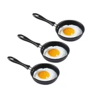 Unoschrim Egg Frying Pan 4.7-INCH 3PCS, Non-stick One Mini, Black New. Price: $28.26.