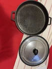 Masterpan Non-stick Stovetop Oven Grill With Heat-in Steam-out Lid, Nonstick Used. Price: $20.00.