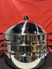 Letfeng Steamer For Cooking 19 Inch Pots With Lid 3-TIER Multipurpose New. Price: $130.00.