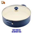 Farberware Easy Clean 14 Inch Ceramic Nonstick Large Family Pan / Saute With New. Price: $29.28.