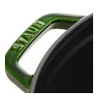 Staub 2.75 Qt Cast Iron Round Cocotte Dutch Oven Basil Green Enamel Pot New. Price: $332.30.