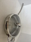 Belgique 3 Qt 10 Saute Pan Skillet Fry Double Handle Vented Lid Oven Safe Used. Price: $42.00.