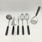 Vintage Ekco Kitchen Utensil Chromium Plated Set 5PC + Flint Masher Made Usa Used. Price: $44.95.