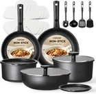 Carote 19PCS Pots Pans Set Stick, Cookware Detachable Handle, New. Price: $71.99.