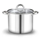 12 Quart Stainless Steel Lid Cooking Pasta Soup Home Stockpot New. Price: $104.99.