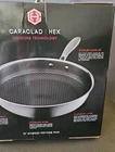 Caraclad Hex 11" Hybrid Frying Pan Stainless Aluminum Core Non-stick Cool Grip New. Price: $65.00.