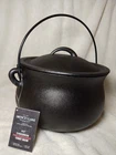 Smith & Clark 6QT Pre Seasoned Cast Iron Cauldron Pot Halloween Exclusive New. Price: $130.00.