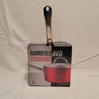 Ih Inspired Home Hammered Cookware, Qt Sauce Pot, HXPH20S-03 New. Price: $22.50.