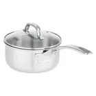 1.5 Qt Viking Stainless Steel Saucepan With Glass Lid, 3-PLY New. Price: $69.99.
