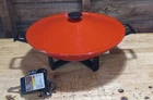 Vintage West Bend Electric Wok Non-stick Model 5109 Red Used. Price: $44.99.