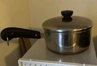 Vintage Revere Ware 1801 2 Qt Saucepan Pot Lid Double Circle Patent Rome Ny Usa Used. Price: $26.99.