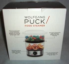 Wolfgang Puck Bpa Free Stackable 2 Tier Food Steamer 400 Watt New. Price: $17.98.