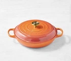 Creuset Signature 3.5 Qt Enameled Cast Iron Braiser Flamme Doree. Nib New. Price: $299.00.