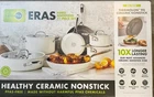 Brand New Greenpan Eras Ceramic Non-stick 11-PIECE Cookware Set White. Price: $289.99.