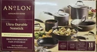 Anolon Advanced Home 7-PC. Cookware Set, Gray Used. Price: $239.90.