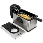 Megachef Oil Deep Fryer With Adjustable Temperature Control And Timer (3.17 Q... New. Price: $67.27.