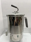 Kuhn Rikon Swiss Design #25272 Stainless Steel Burner Pot W/basket & Glass Lid Used. Price: $22.49.