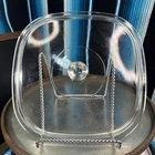 Vtg Pyrex P-10-C-1 Clear Glass Square Replacement Lid Only Corningware Euc Used. Price: $18.18.