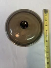 Vintage Pyrex Amber Glass Lid V-1.5 Visions Qt Saucepan Cover Usa Used. Price: $20.00.
