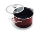 Merten & Storck 6.3QT Enameled Steel Stock Pot W/ Lid Chocolate Truffle New. Price: $79.99.