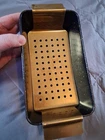 Thyme & Table Loaf Pan Non-stick W/gold Stainless Steel Trivet -black Z1 Used. Price: $10.39.