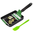 Mylifeunit Tamagoyaki Pan, Japanese Omelette Nonstick With 7" X 5", Black New. Price: $30.99.