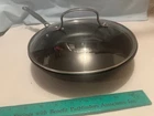 New Cuisinart Chefs Classic Hard Anodized Aluminum Non Stick 10" Fry Pan W/lid. Price: $55.00.