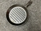 Cast Iron Lodge Round Seasoned Grill Pan U.s.a - V9GP Skillet New. Price: $24.99.