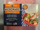Nordic Ware Microwave Steam Cooker (vegetables, Meat, Fish) Red New. Price: $14.99.