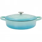 Crock Pot Artisan 5 Quart Enameled Cast Iron Braiser Pan With Lid In Gradient New. Price: $78.58.