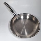 Viking 10" Frying Pan 3 Ply 18/8 Stainless Steel Aluminum Core Skillet 25.4CM Used. Price: $36.00.