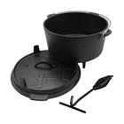 Keleday 8 Quart Cast Iron Dutch Oven With Lid Pre-seasoned For S... Fas New. Price: $104.39.