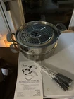Nuwave Ultimate Cookware Set Steamer & Fondue Model 32003 Bl Used. Price: $15.00.