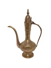 Vintage 9 Inch Brass Tea Pot With Lid Hand Crafted India Used. Price: $18.99.
