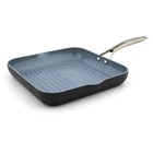 Greenpan Paris Pro 11 Inch Grill Healthy Nonstick Ceramic Gray 600F Safe New. Price: $86.99.