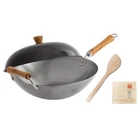 Joyce Chen Classic Series 14-INCH Uncoated Carbon Steel Wok Set With Lid And New. Price: $62.35.