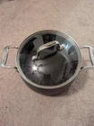 All-clad HA1 Hard Anodized Nonstick Stockpot With Glass Lid 4 Quart Used. Price: $58.59.