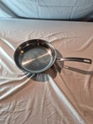 Cuisinart 10-INCH Skillet #MCP22-24N Stainless Steel Induction Ready No Lid Used. Price: $16.95.