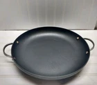 Technique Nsf 13" Skillet Anodized Non-stick Aluminum Frying Pan Braiser Lid Used. Price: $69.99.