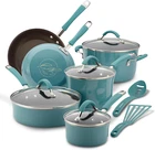 Cucina Nonstick 12-PIECE Cookware Set Agave Blue Durable & Stylish New. Price: $339.99.