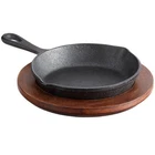 Valor Pre-seasoned Mini Cast Iron Skillet Chestnut Underliner (select Size) New. Price: $36.39.