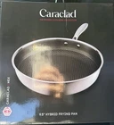 Caraclad Hex 9.5" Hybrid Frying Pan Stainless Aluminum Core Non-stick Cool Grip New. Price: $24.98.