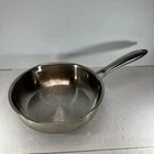 Avacraft Inch Double Spout 18/10 Try Ply Stainless Steel Frying Pan Vg Cond. Used. Price: $26.11.