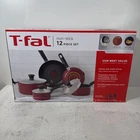 T-fal 12PC Simply Cookware Set Proglide Oven Safe New. Price: $74.95.