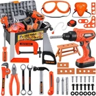 Taladro Y Herramientas De Juguetes Set Con Sonidos Juegos Para 3 8 New. Price: $47.99.