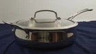 Cuisinart Qt Stainless Steel Saute Pan Skillet W/ Glass Lid Model #4330-24H Used. Price: $33.73.