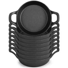 Mini Cast Iron Skillets 6.3 X 1.5 Inch Pan Small Ramekin Set ... New. Price: $89.31.